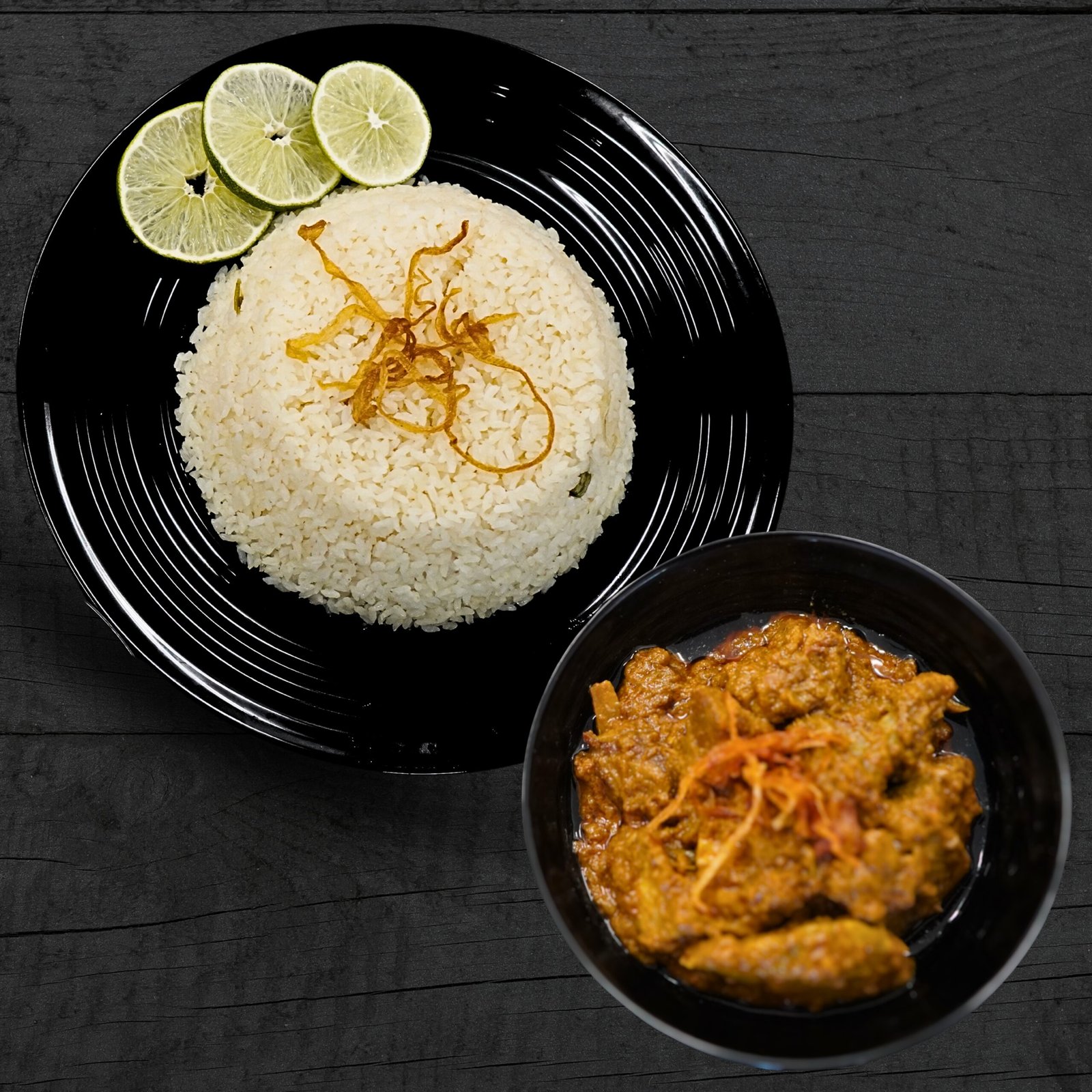 Mutton Curry & polao